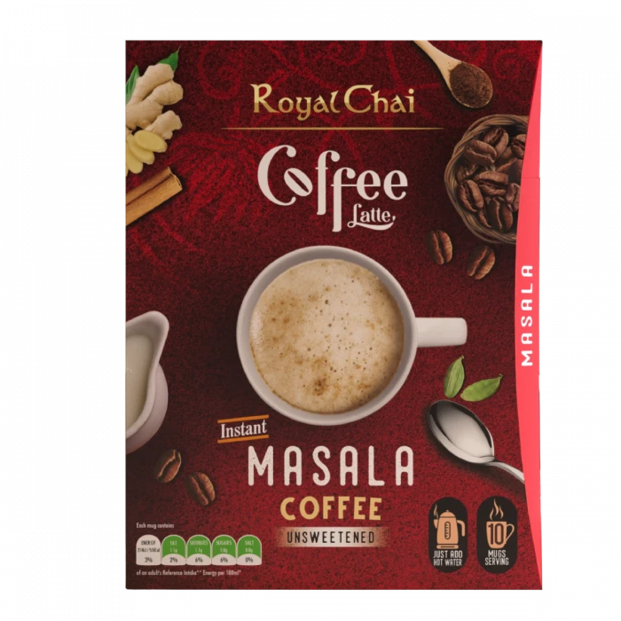 Royal Chai Masala Coffee Latte ONGEZOET 3 Royal Chai Masala Coffee Latte ONGEZOET