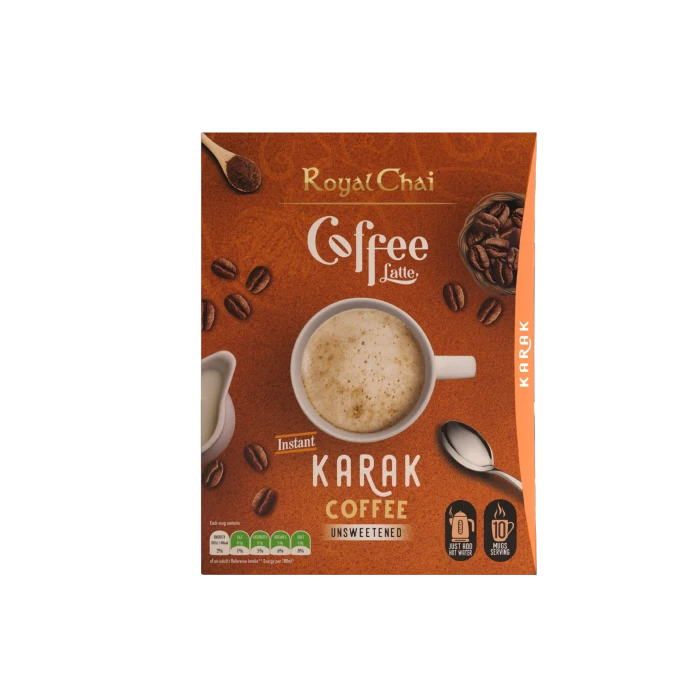 Royal Chai Koffie Latte Karak ONGEZOET 3 Royal Chai Koffie Latte Karak ONGEZOET