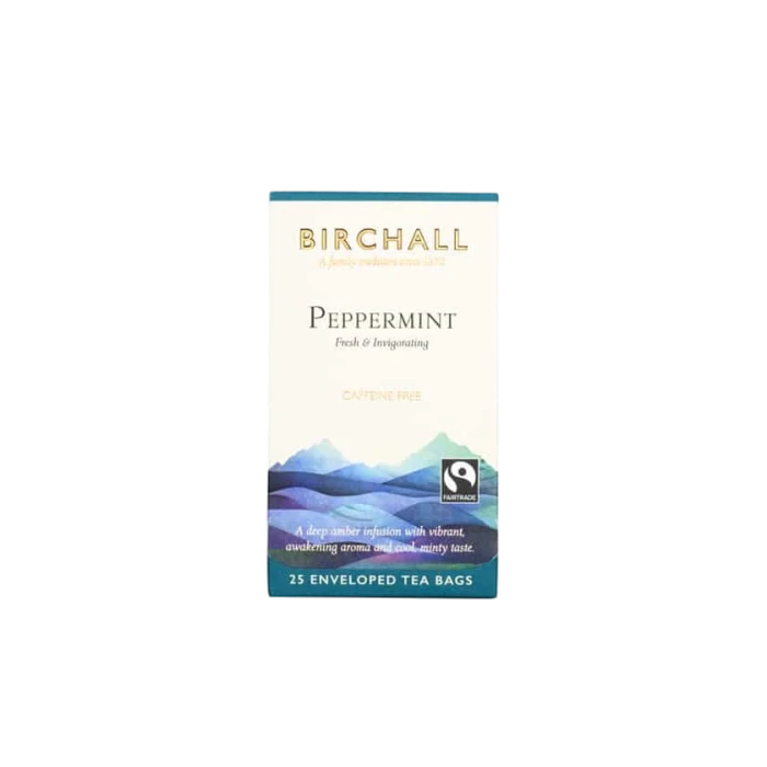 Birchall Pepermuntthee 25 Plantaardig Theezakken 3 Birchall Pepermuntthee 25 Plantaardig Theezakken