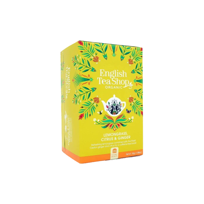 English Tea Shop Citroengras, Gember & Citroenthee 3 English Tea Shop Citroengras, Gember & Citroenthee