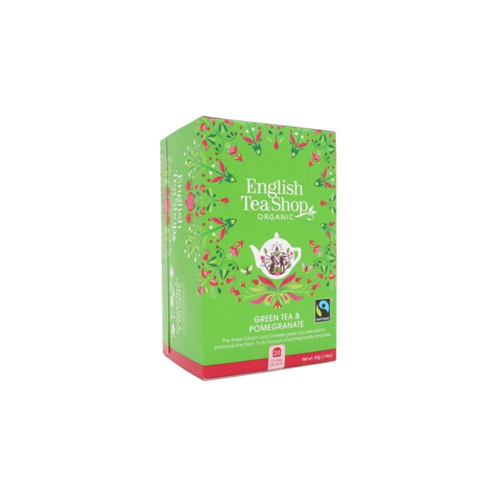 English Tea Shop Groene Granaatappel Thee 3 English Tea Shop Groene Granaatappel Thee