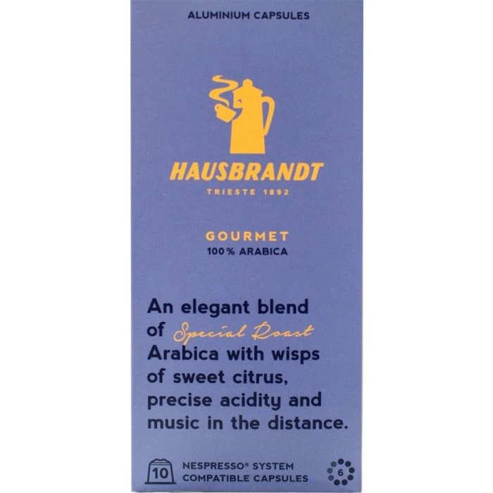 Hausbrandt Gourmet Voor Nespresso® Koffiecups 3 Hausbrandt Gourmet Voor Nespresso® Koffiecups