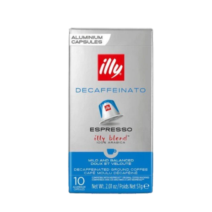 Illy Decaffeinato Espresso Capsules Voor Nespresso® Koffiecups 3 Illy Decaffeinato Espresso Capsules Voor Nespresso® Koffiecups