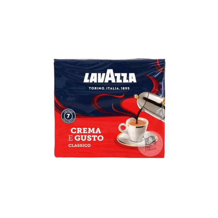 Lavazza Crema E Gusto Classico Gemalen Koffie 500 G. 3 Lavazza Crema E Gusto Classico Gemalen Koffie 500 G.