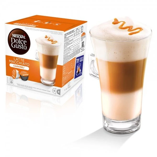 Dolce Gusto Latte Macchiato Caramel 4 Dolce Gusto Latte Macchiato Caramel - Afbeelding 2